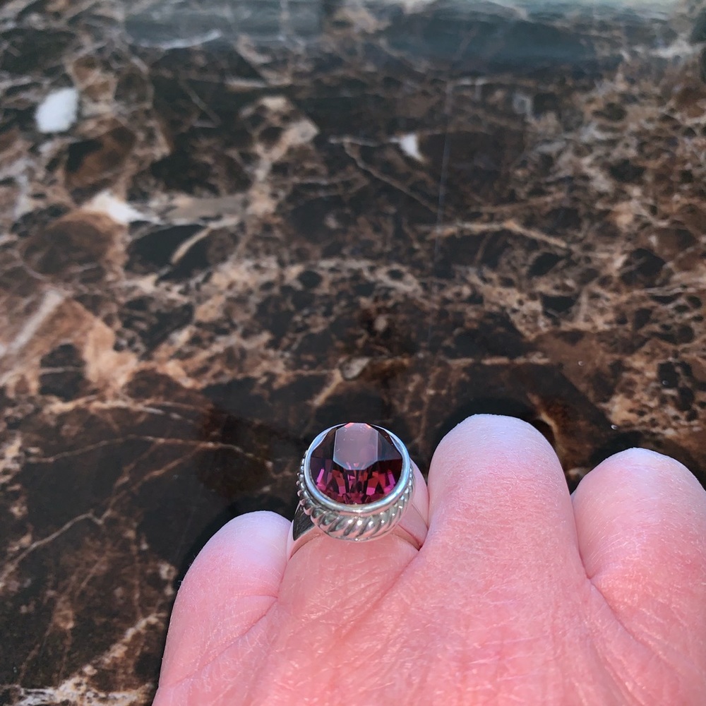 Dark Pink Ring. - image 4